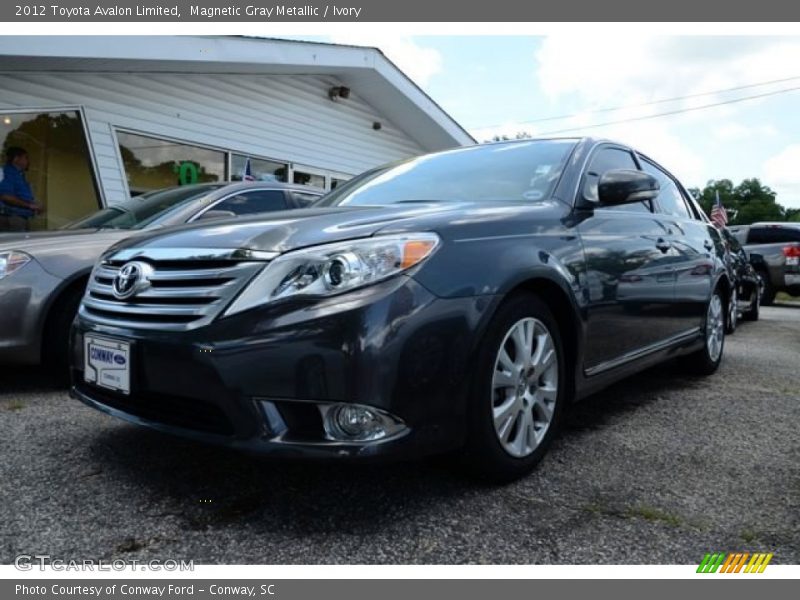 Magnetic Gray Metallic / Ivory 2012 Toyota Avalon Limited