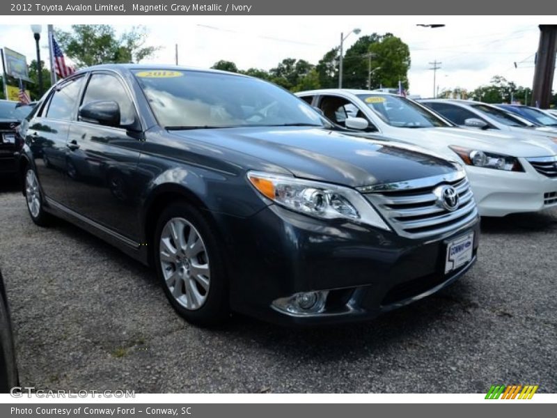 Magnetic Gray Metallic / Ivory 2012 Toyota Avalon Limited