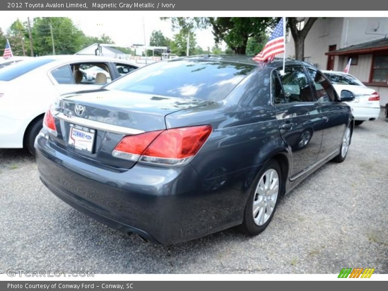 Magnetic Gray Metallic / Ivory 2012 Toyota Avalon Limited