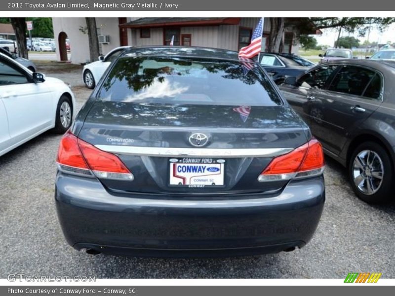 Magnetic Gray Metallic / Ivory 2012 Toyota Avalon Limited
