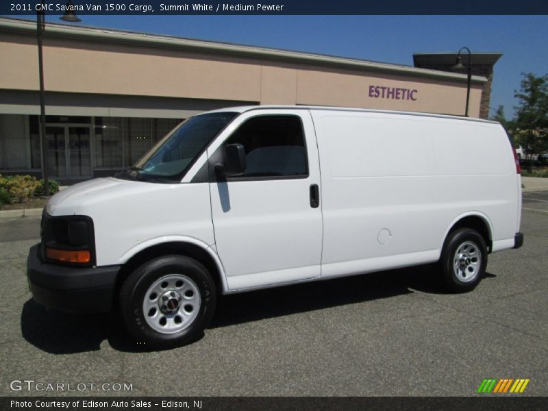 Summit White / Medium Pewter 2011 GMC Savana Van 1500 Cargo