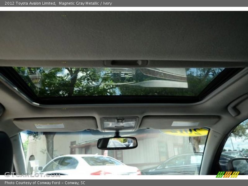 Magnetic Gray Metallic / Ivory 2012 Toyota Avalon Limited