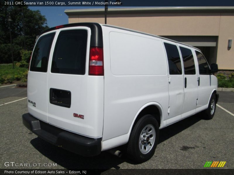 Summit White / Medium Pewter 2011 GMC Savana Van 1500 Cargo