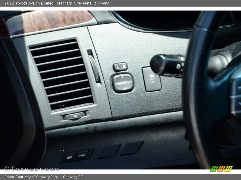 Magnetic Gray Metallic / Ivory 2012 Toyota Avalon Limited