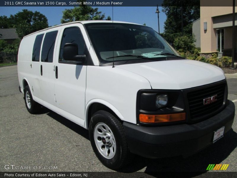 Summit White / Medium Pewter 2011 GMC Savana Van 1500 Cargo