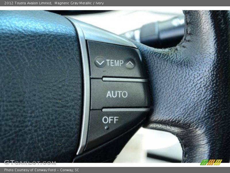 Magnetic Gray Metallic / Ivory 2012 Toyota Avalon Limited