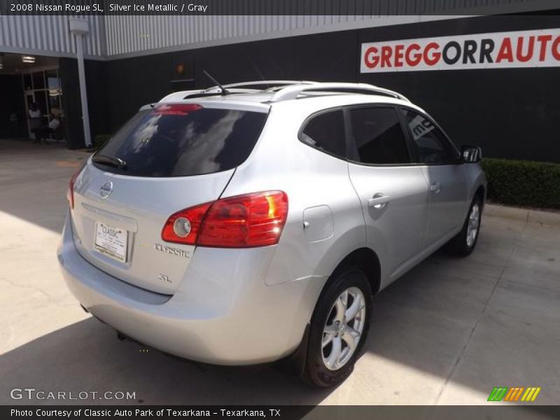 Silver Ice Metallic / Gray 2008 Nissan Rogue SL