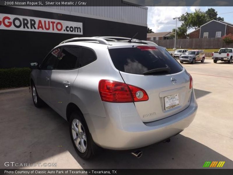Silver Ice Metallic / Gray 2008 Nissan Rogue SL