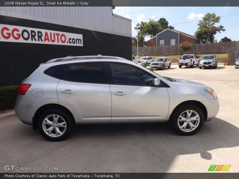 Silver Ice Metallic / Gray 2008 Nissan Rogue SL