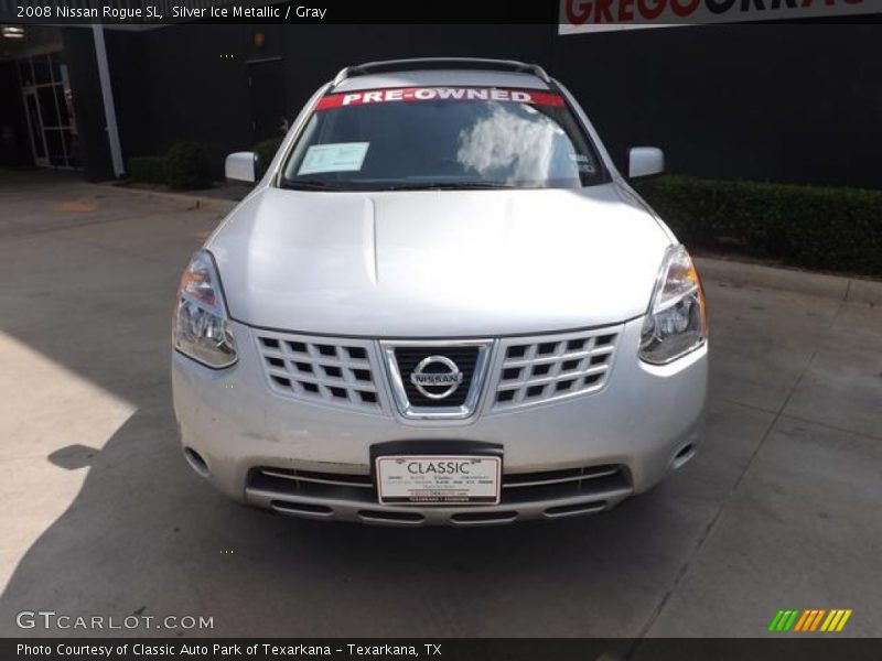 Silver Ice Metallic / Gray 2008 Nissan Rogue SL