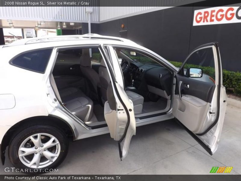 Silver Ice Metallic / Gray 2008 Nissan Rogue SL