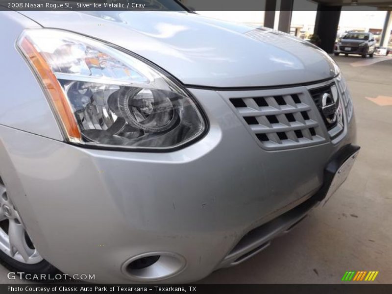 Silver Ice Metallic / Gray 2008 Nissan Rogue SL