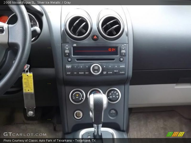 Silver Ice Metallic / Gray 2008 Nissan Rogue SL
