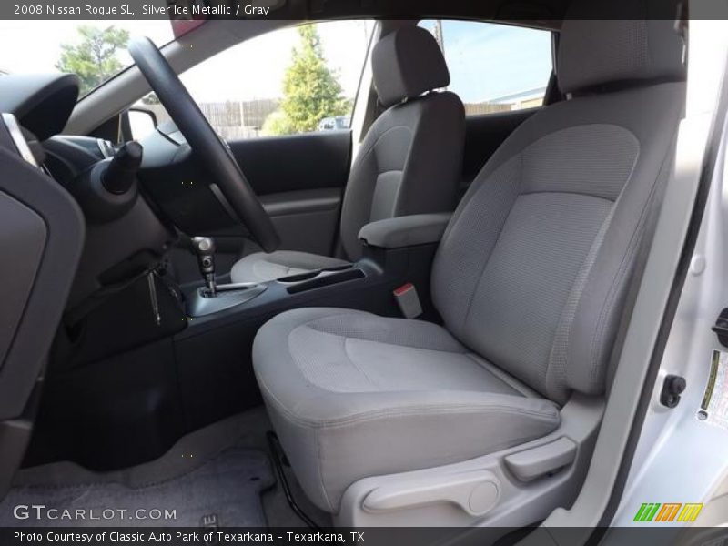 Silver Ice Metallic / Gray 2008 Nissan Rogue SL