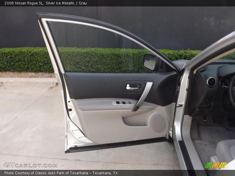 Silver Ice Metallic / Gray 2008 Nissan Rogue SL