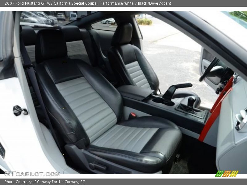 Front Seat of 2007 Mustang GT/CS California Special Coupe