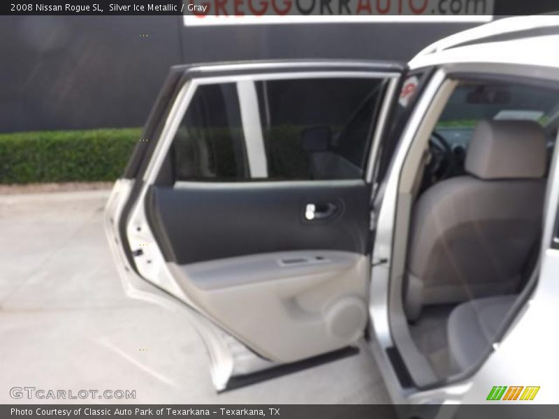 Silver Ice Metallic / Gray 2008 Nissan Rogue SL
