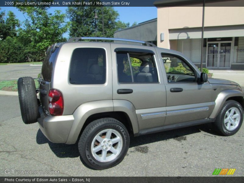 Dark Khaki Pearl / Medium Slate Gray 2005 Jeep Liberty Limited 4x4