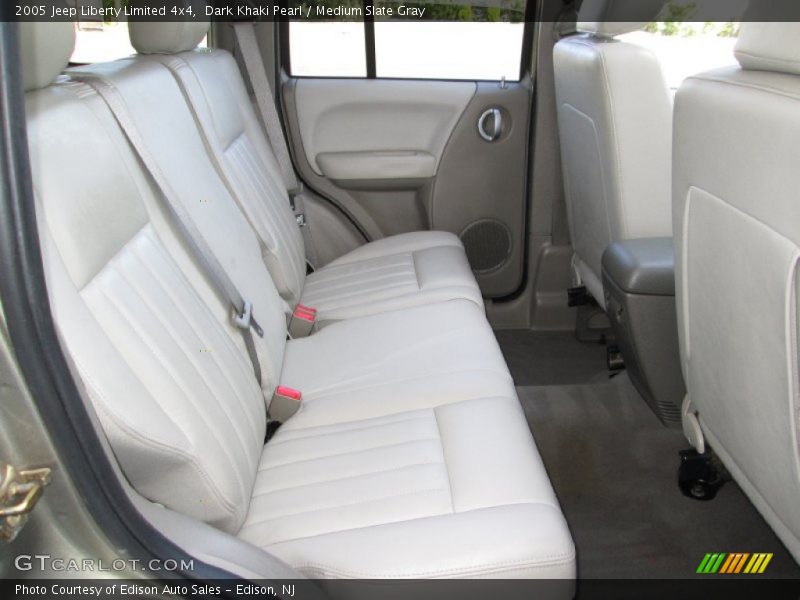 Dark Khaki Pearl / Medium Slate Gray 2005 Jeep Liberty Limited 4x4