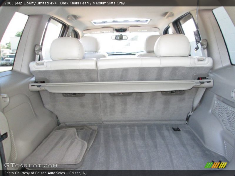 Dark Khaki Pearl / Medium Slate Gray 2005 Jeep Liberty Limited 4x4