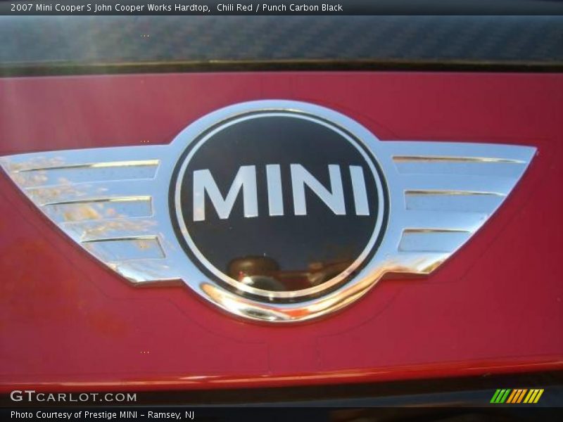 Chili Red / Punch Carbon Black 2007 Mini Cooper S John Cooper Works Hardtop