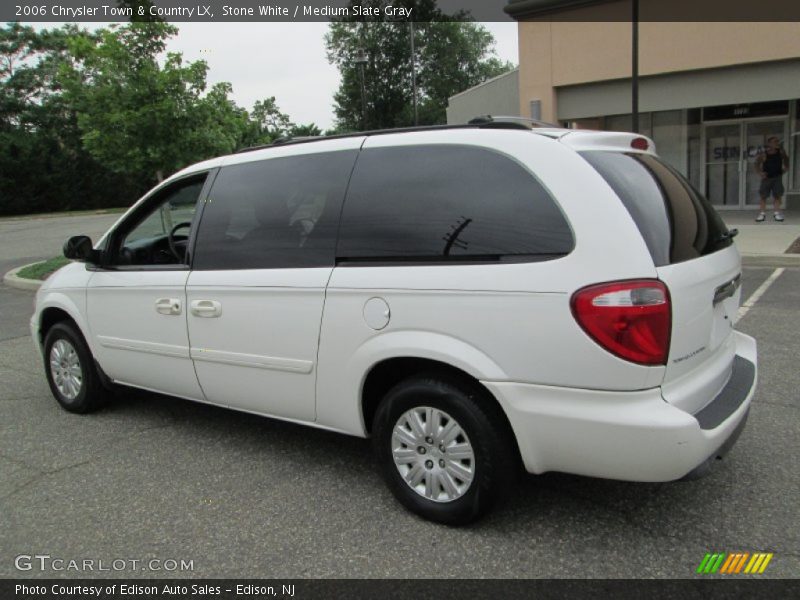 Stone White / Medium Slate Gray 2006 Chrysler Town & Country LX