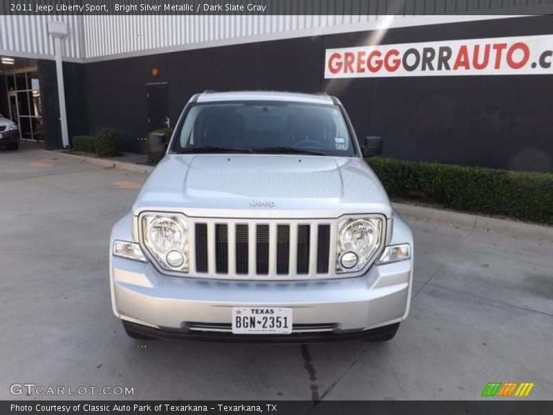 Bright Silver Metallic / Dark Slate Gray 2011 Jeep Liberty Sport