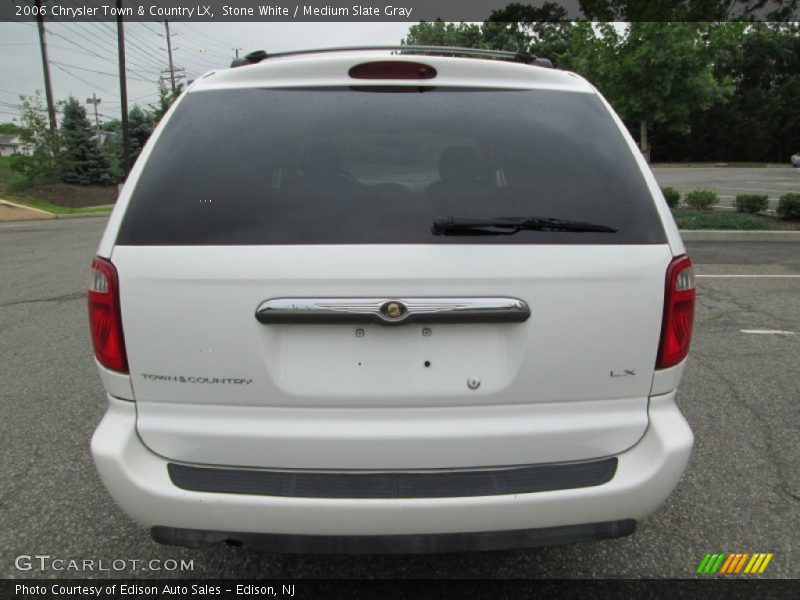 Stone White / Medium Slate Gray 2006 Chrysler Town & Country LX