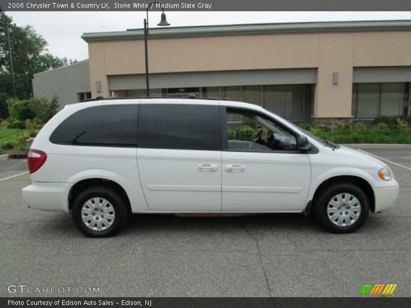 Stone White / Medium Slate Gray 2006 Chrysler Town & Country LX