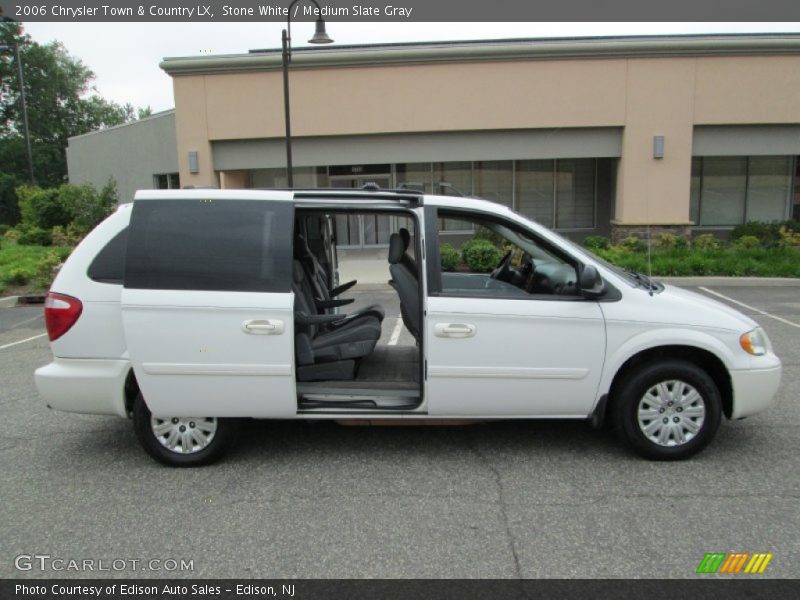 Stone White / Medium Slate Gray 2006 Chrysler Town & Country LX