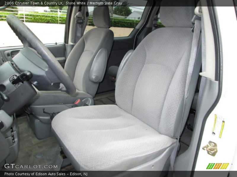 Stone White / Medium Slate Gray 2006 Chrysler Town & Country LX