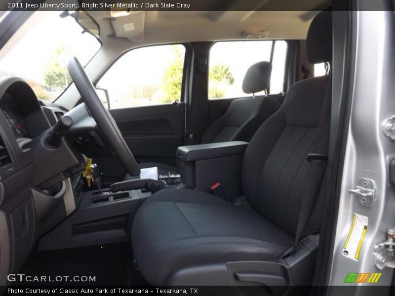 Bright Silver Metallic / Dark Slate Gray 2011 Jeep Liberty Sport