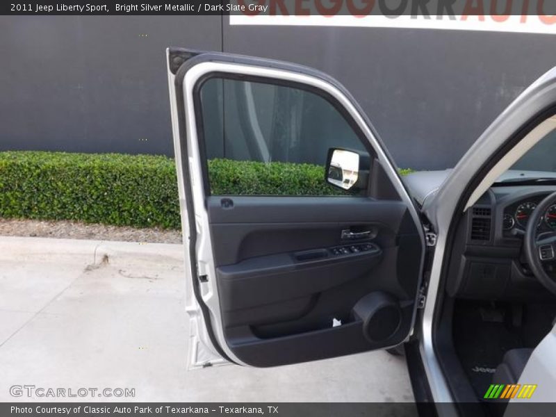 Bright Silver Metallic / Dark Slate Gray 2011 Jeep Liberty Sport