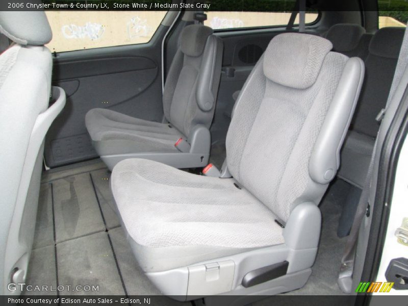 Stone White / Medium Slate Gray 2006 Chrysler Town & Country LX