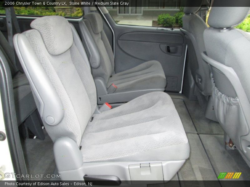 Stone White / Medium Slate Gray 2006 Chrysler Town & Country LX