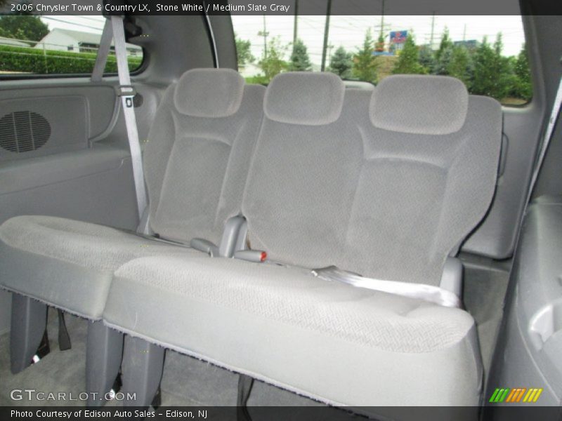 Stone White / Medium Slate Gray 2006 Chrysler Town & Country LX