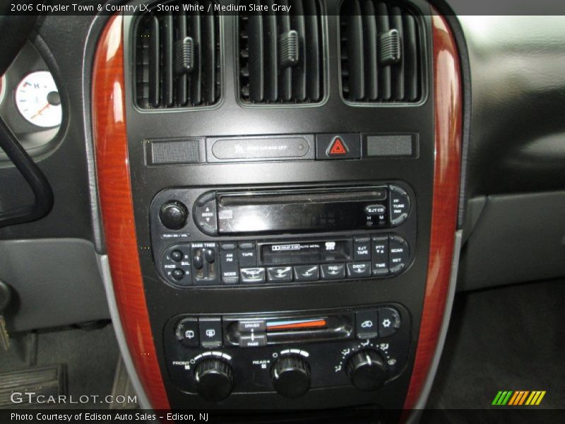 Stone White / Medium Slate Gray 2006 Chrysler Town & Country LX