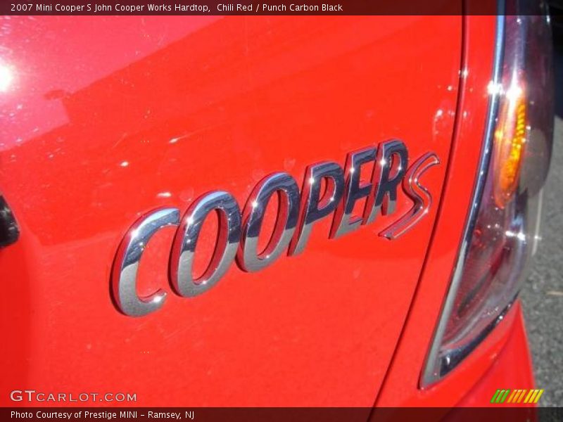 Chili Red / Punch Carbon Black 2007 Mini Cooper S John Cooper Works Hardtop