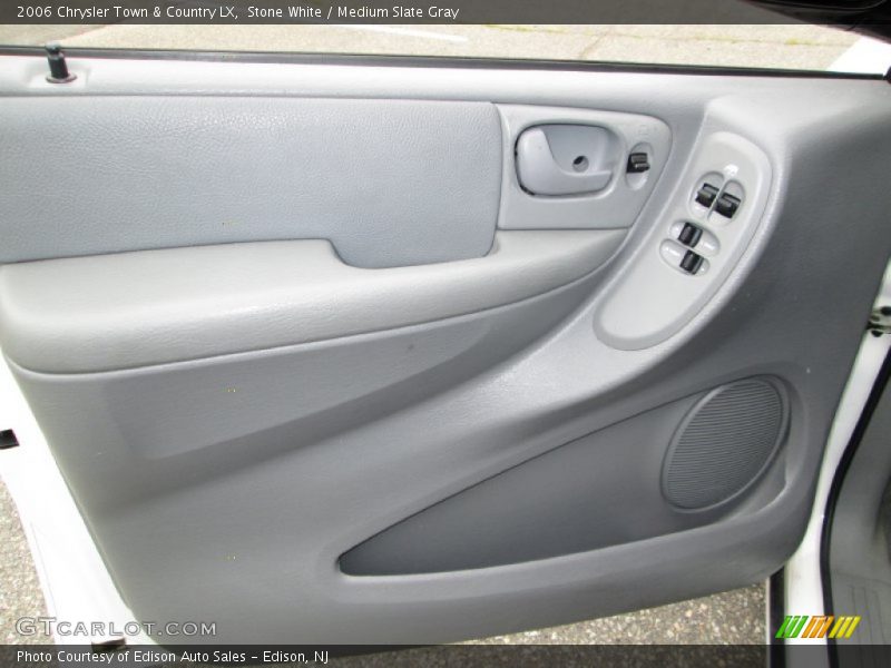 Stone White / Medium Slate Gray 2006 Chrysler Town & Country LX