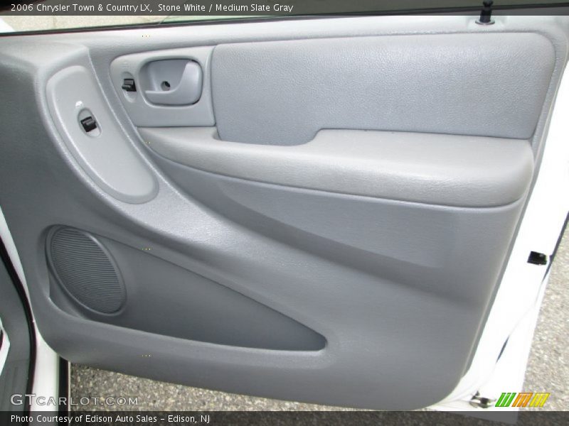 Stone White / Medium Slate Gray 2006 Chrysler Town & Country LX
