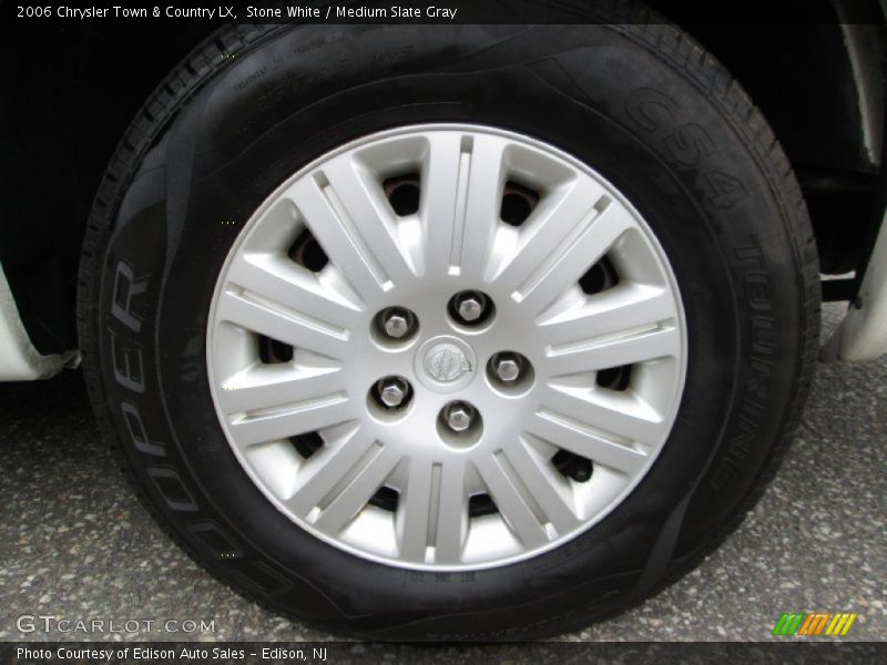 Stone White / Medium Slate Gray 2006 Chrysler Town & Country LX