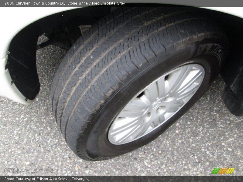 Stone White / Medium Slate Gray 2006 Chrysler Town & Country LX