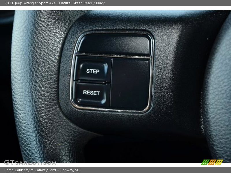 Natural Green Pearl / Black 2011 Jeep Wrangler Sport 4x4
