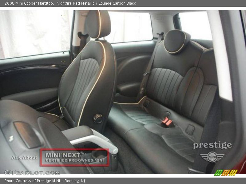 Nightfire Red Metallic / Lounge Carbon Black 2008 Mini Cooper Hardtop