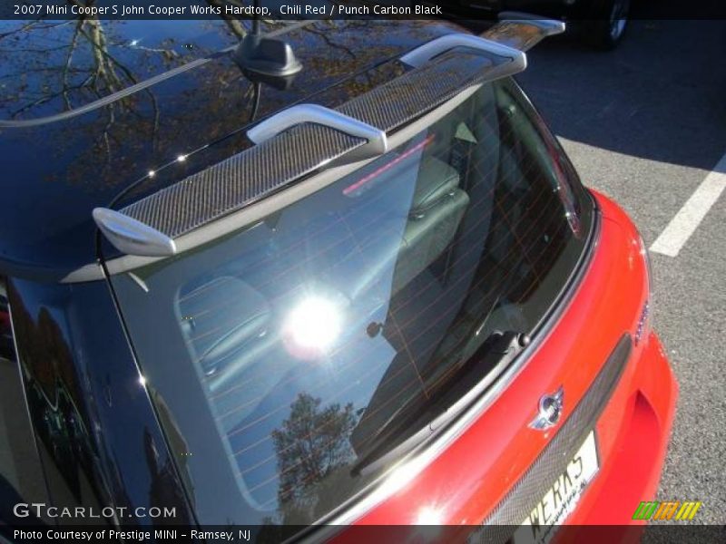 Chili Red / Punch Carbon Black 2007 Mini Cooper S John Cooper Works Hardtop
