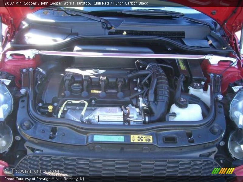 Chili Red / Punch Carbon Black 2007 Mini Cooper S John Cooper Works Hardtop