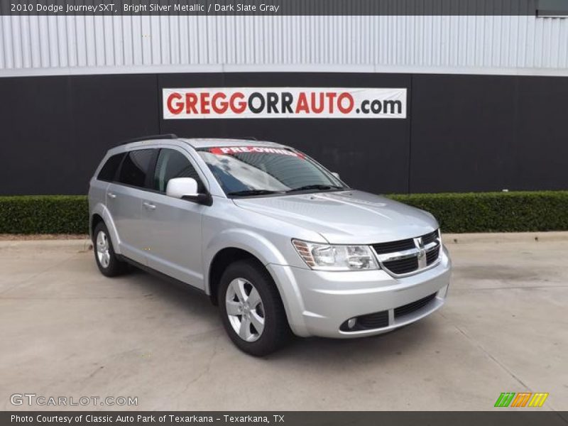 Bright Silver Metallic / Dark Slate Gray 2010 Dodge Journey SXT