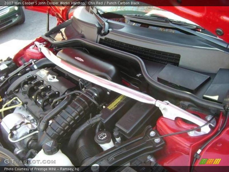 Chili Red / Punch Carbon Black 2007 Mini Cooper S John Cooper Works Hardtop