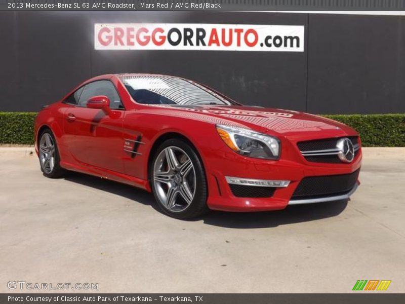 Mars Red / AMG Red/Black 2013 Mercedes-Benz SL 63 AMG Roadster