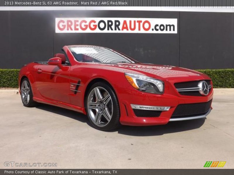 Mars Red / AMG Red/Black 2013 Mercedes-Benz SL 63 AMG Roadster